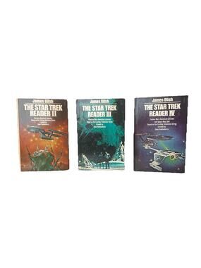 Star Trek Reader Lot Vol II III IV Hardcover James Blish w Dust Jackets